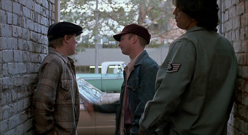 David beats up a kid.